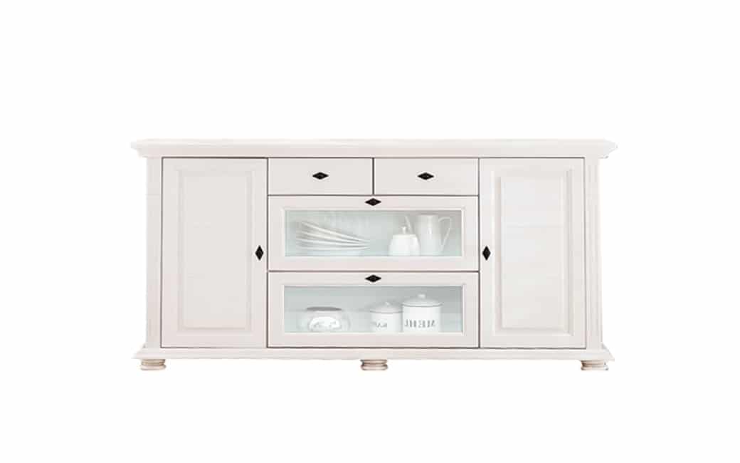 Bufet Ariana, Lemn Masiv, 175x41x91, Alb
