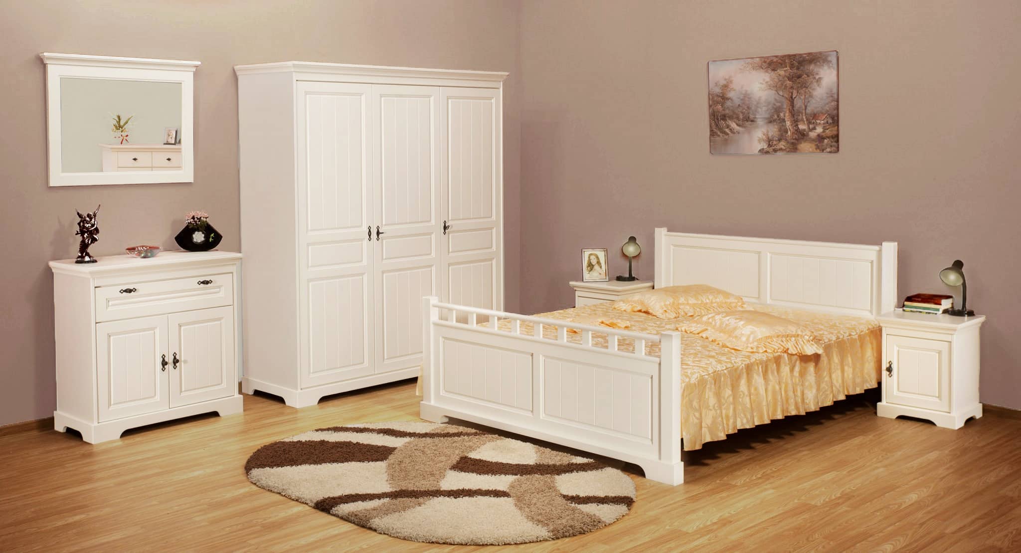 mobilier din lemn masiv