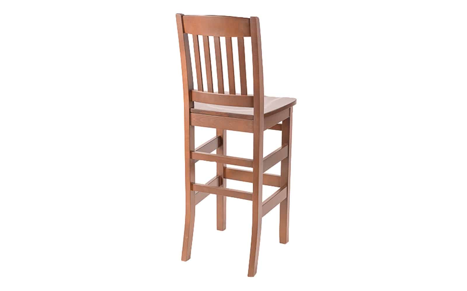 Scaun Bar Remy, Lemn Masiv, Configurabil, 40 x 43 x 119 cm