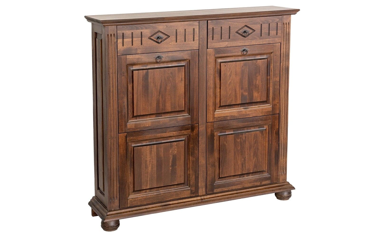 Dulap Pantofi Sonya, Lemn Masiv, 115x29x110cm, Maro