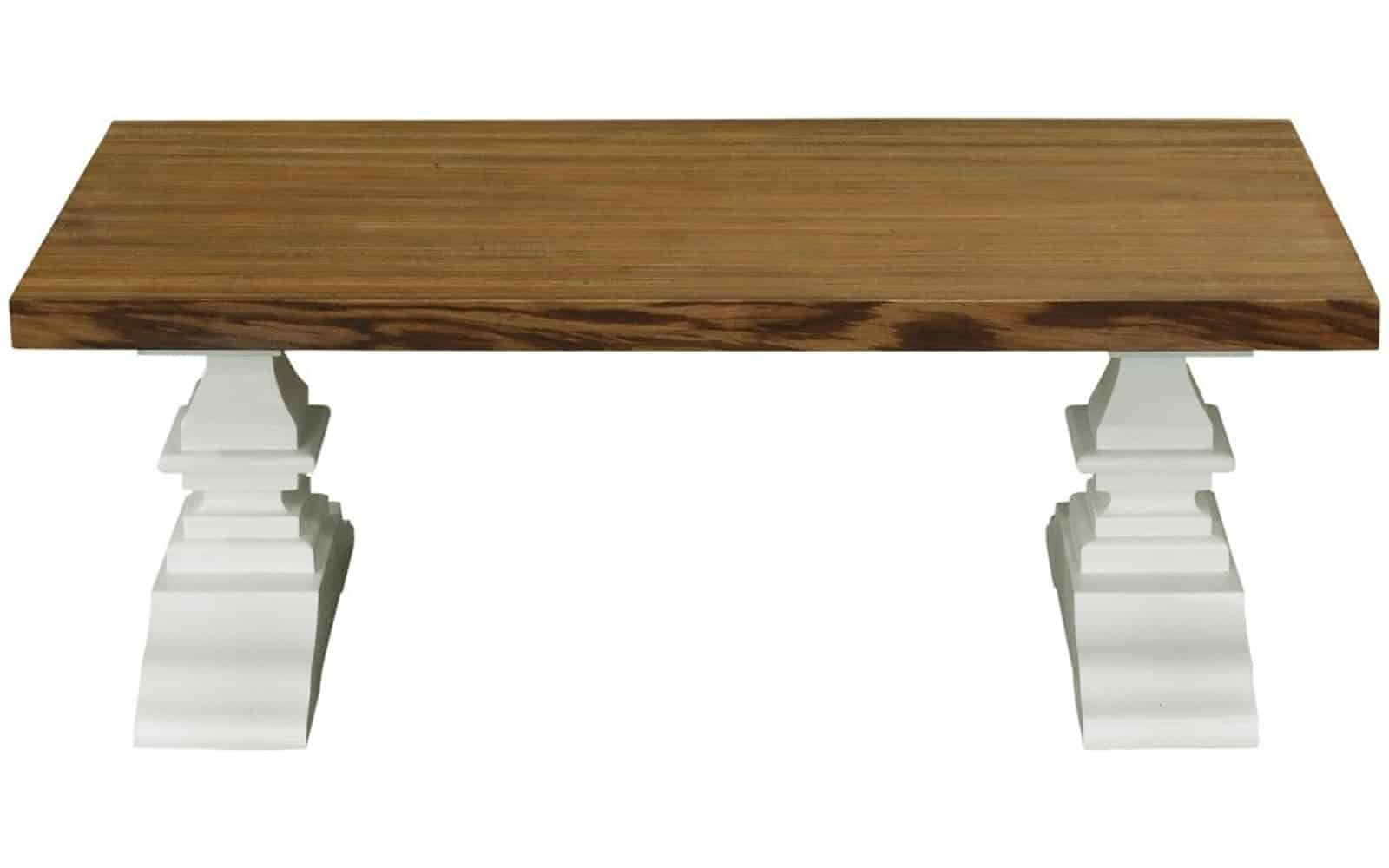 Masă Cafea Nirvona, Stejar, 130x80x45cm din lemn masiv