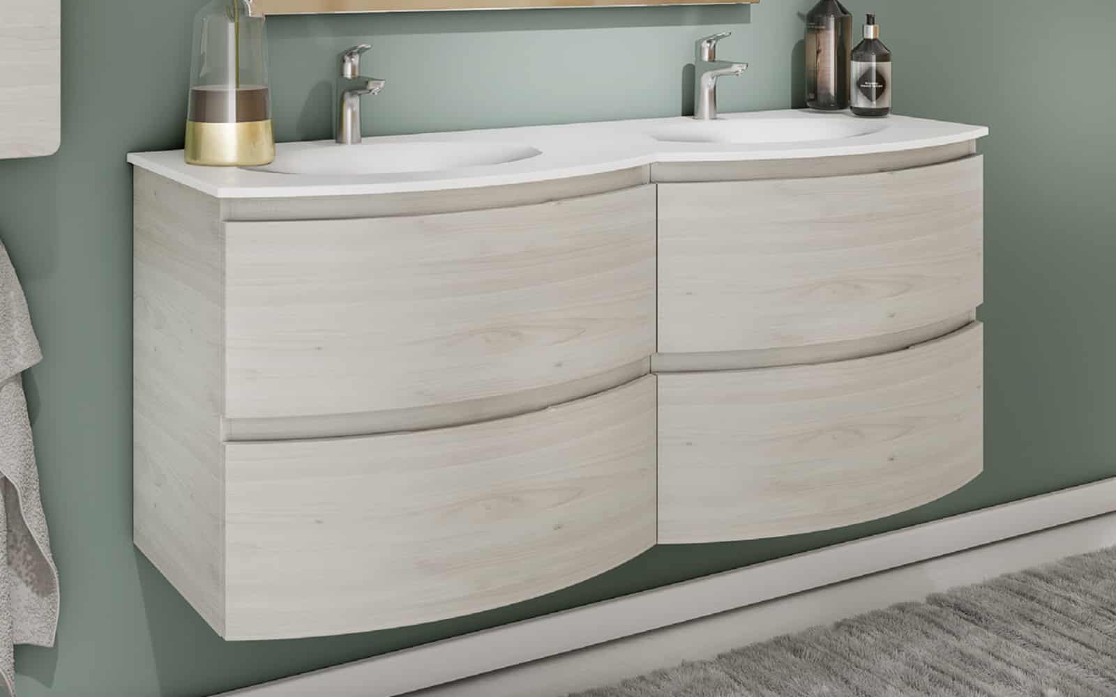 Set Mobilier Baie Suspendat Aledo
