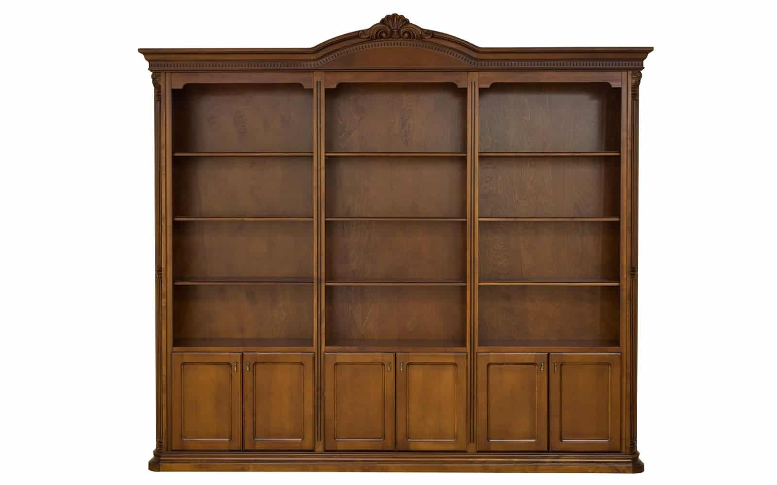 Bibliotecă Valerio, 262x40x244cm, Lemn Masiv