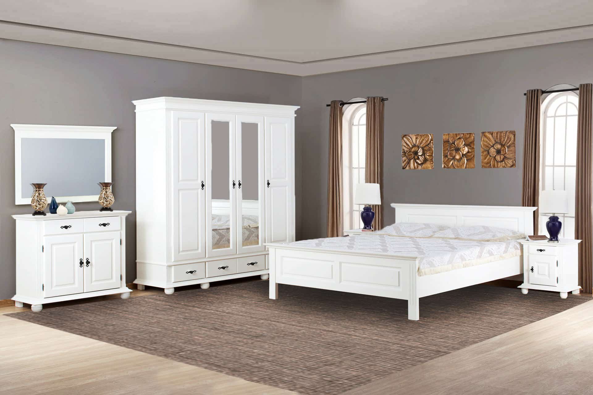 mobilier din lemn masiv