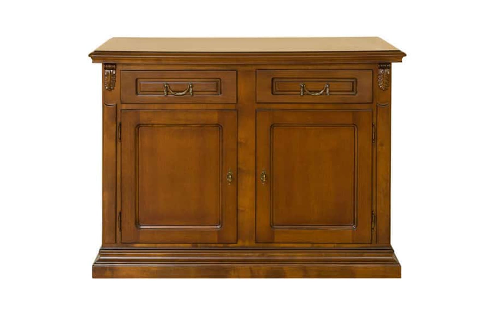 Comodă TV Bernhard, Lemn Masiv, 122x54x84cm