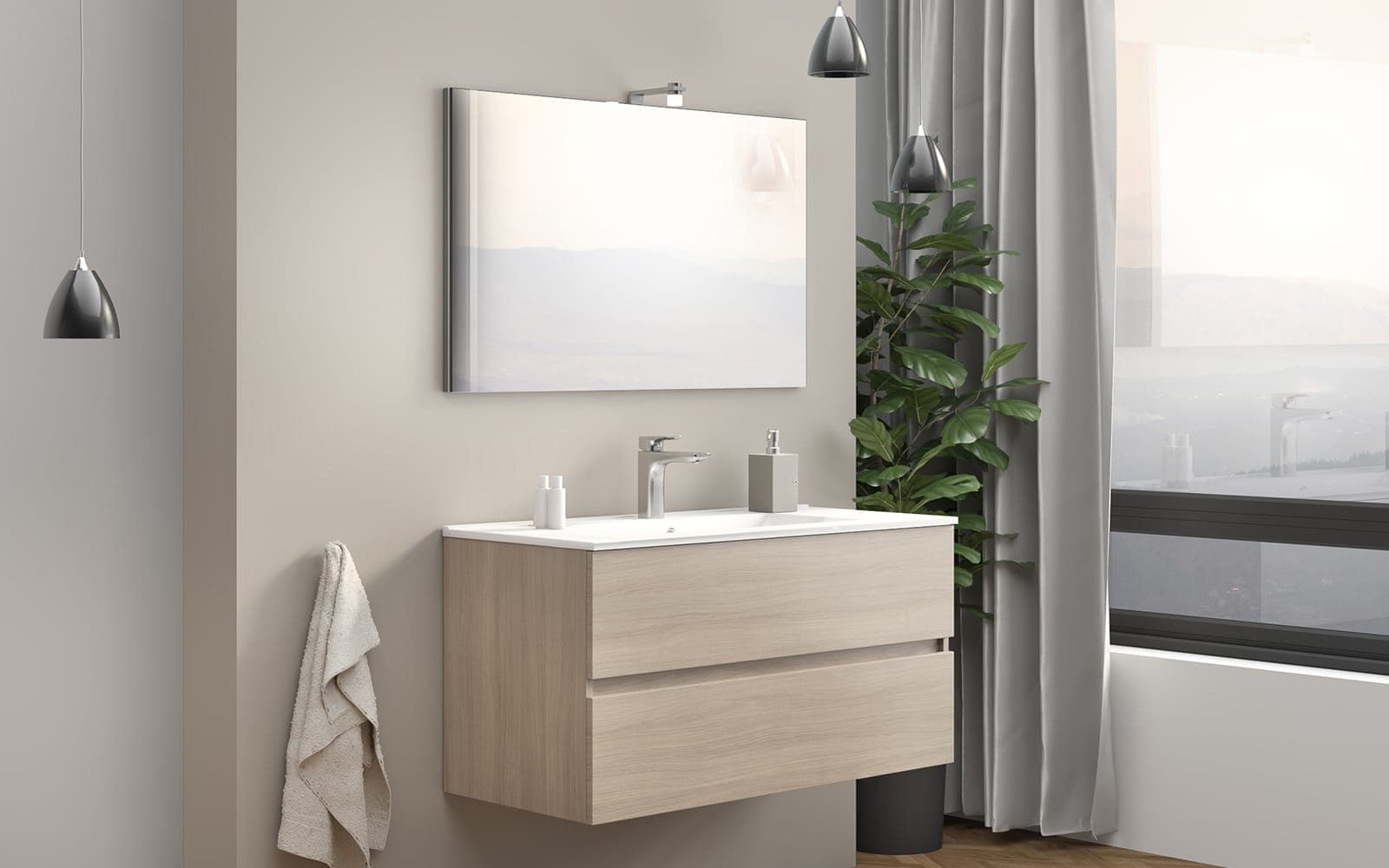 Set Mobilier Baie Suspendat Craig