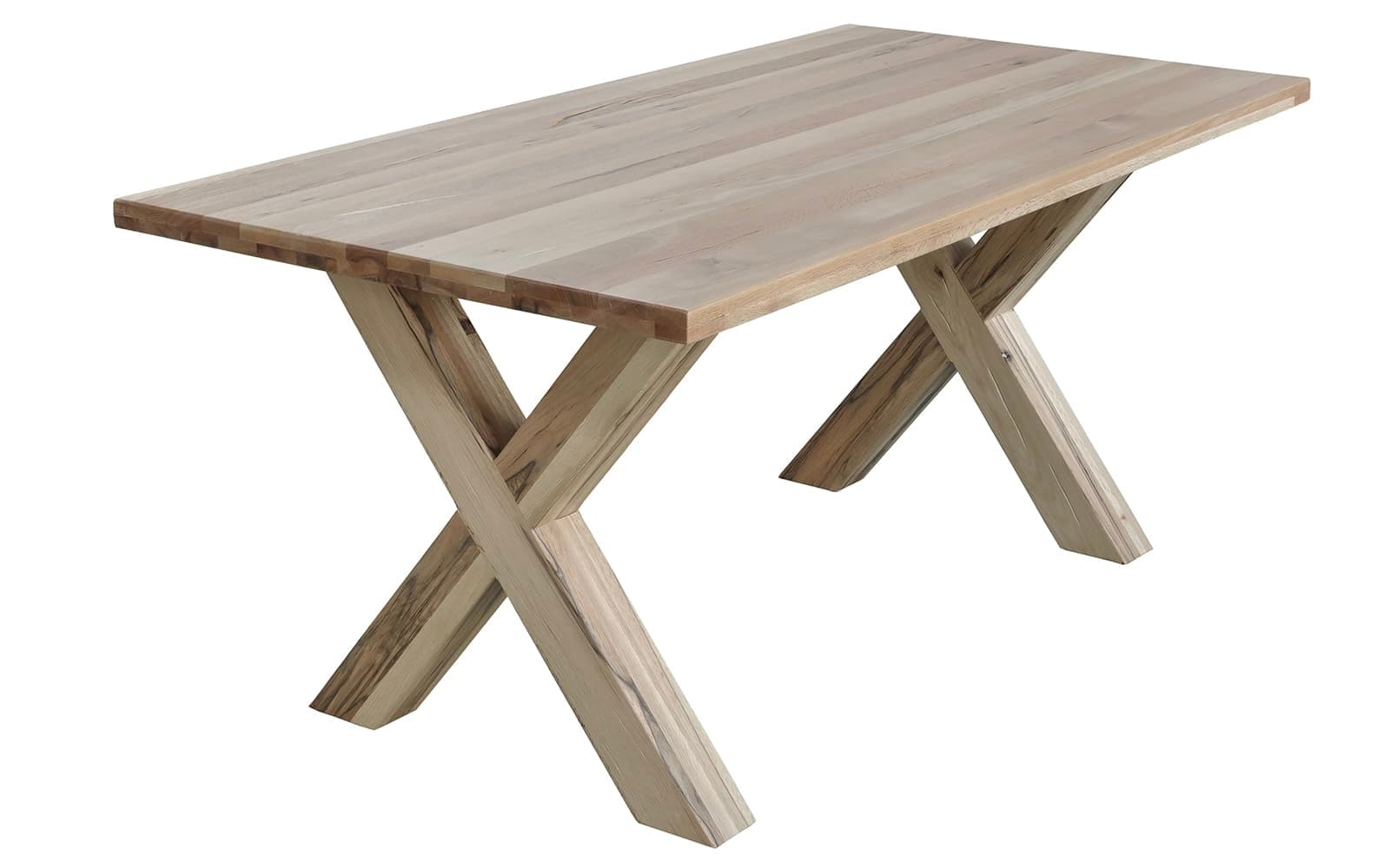 Masă Dining Irenne, Lemn Masiv Stejar, blat 4 cm