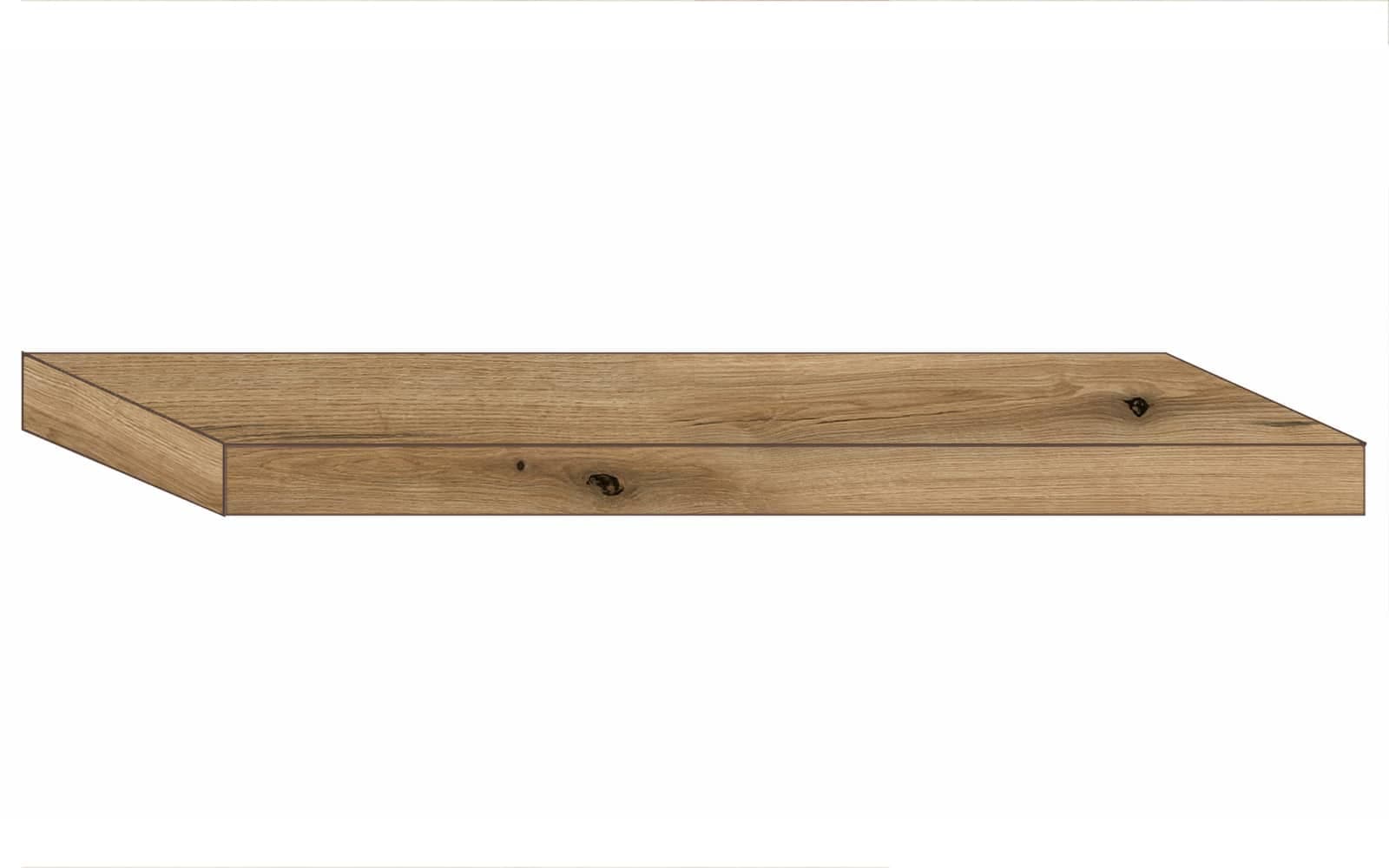 Blat pentru Baie, 60cm, Natural