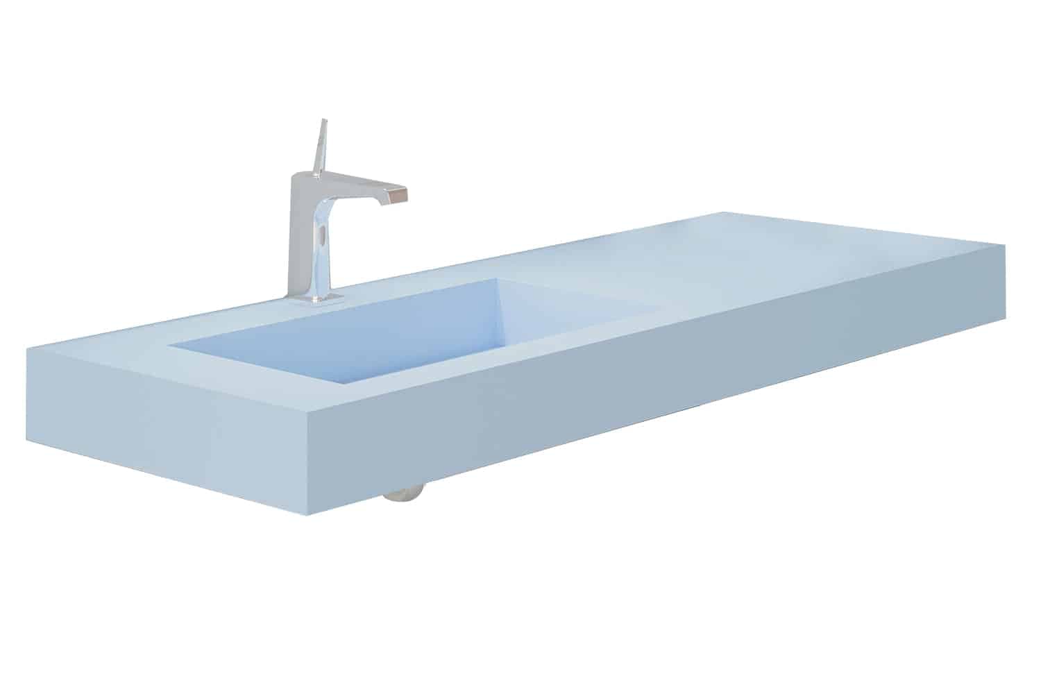 Lavoar Suspendat, 80-120cm, Bleu