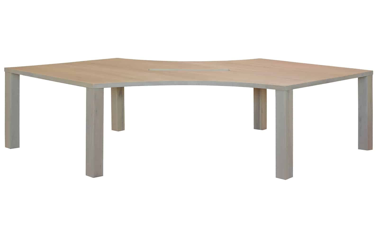 Masă Dining Office Bay, Stejar Masiv, blat 3cm