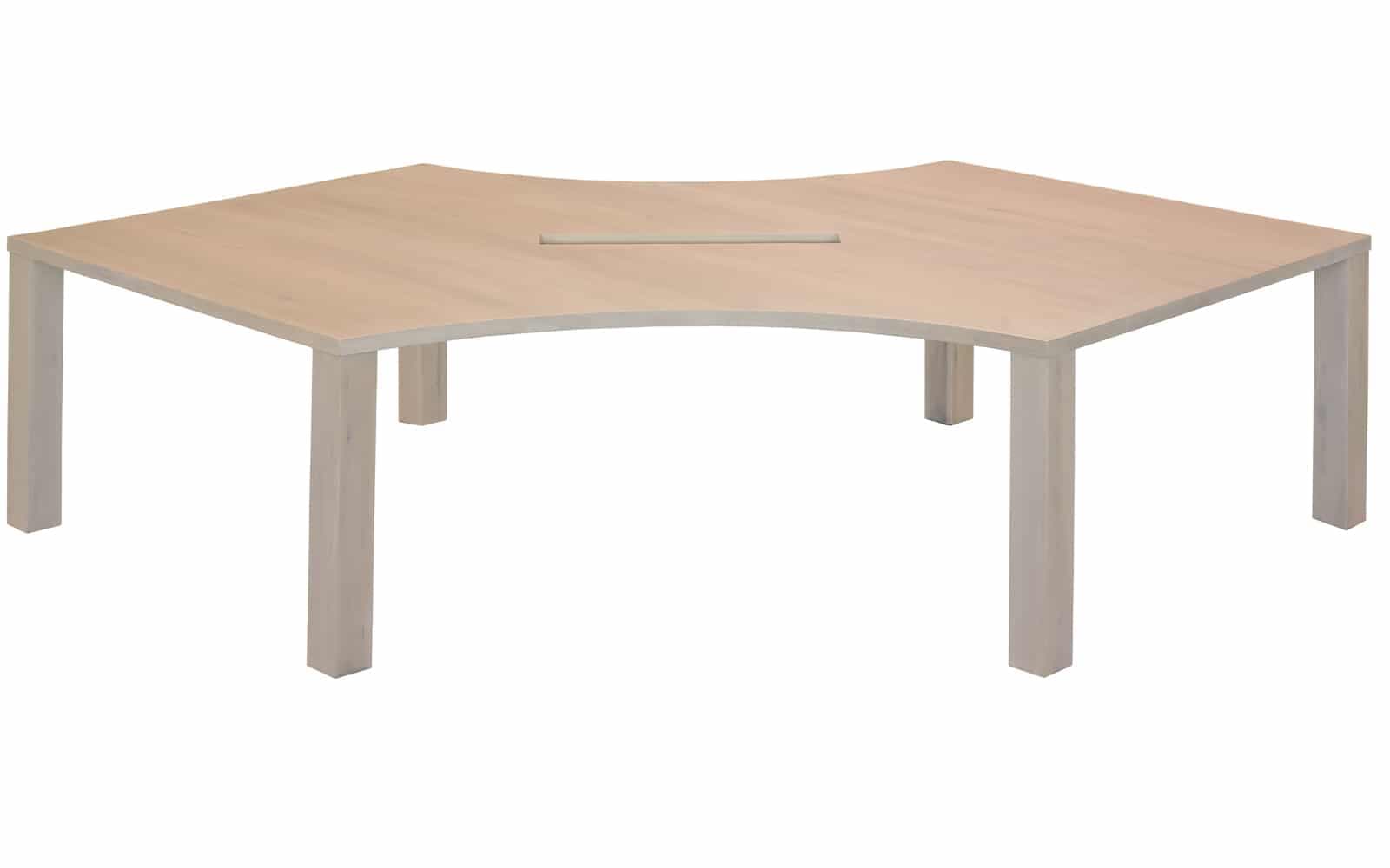 Masă Dining Office Bay, Stejar Masiv, blat 3cm