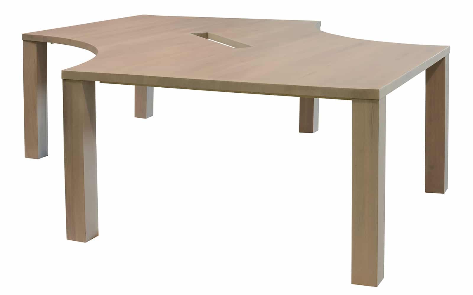 Masă Dining Office Bay, Stejar Masiv, blat 3cm