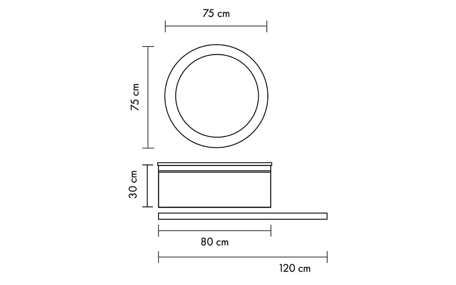 Set Mobilier Baie Suspendat Dario