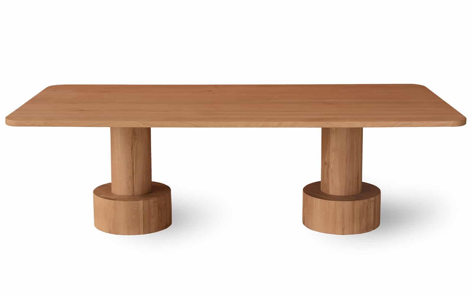 Masă Dining Smith, Stejar Masiv, 300 x 110 x 79 cm