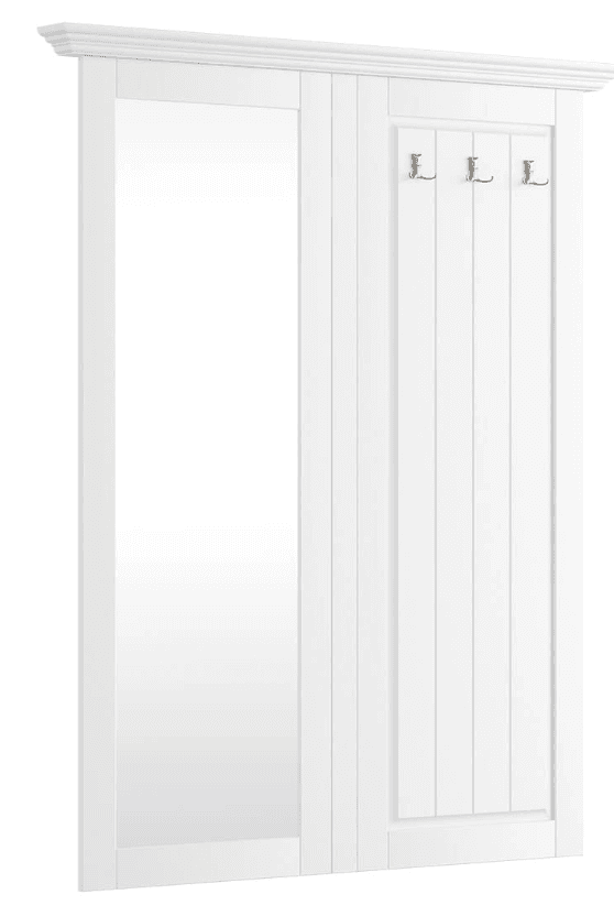 Set Hol Linea, Lemn Masiv, Alb