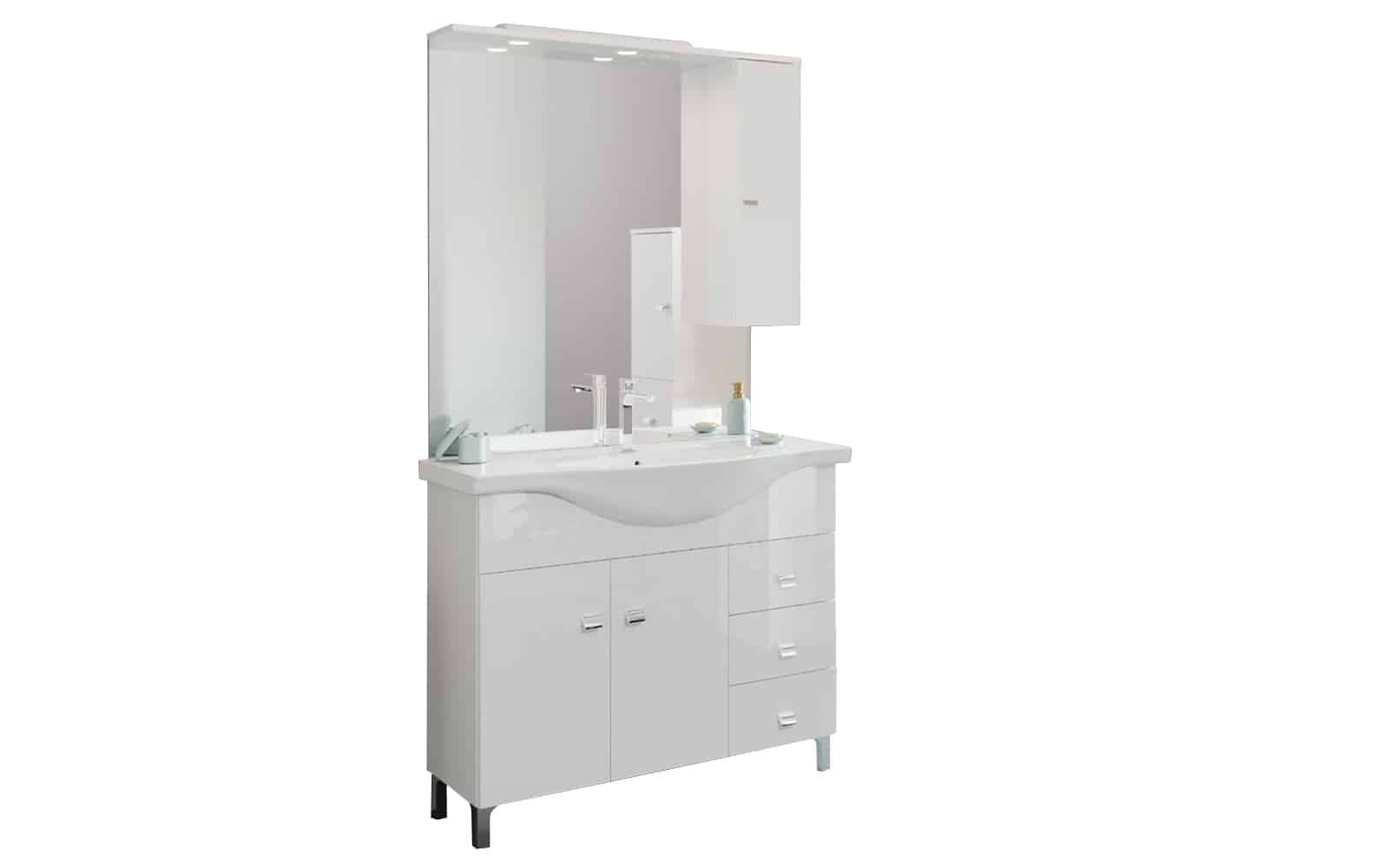 Set Mobilier Baie Luna, 105cm, Model E3