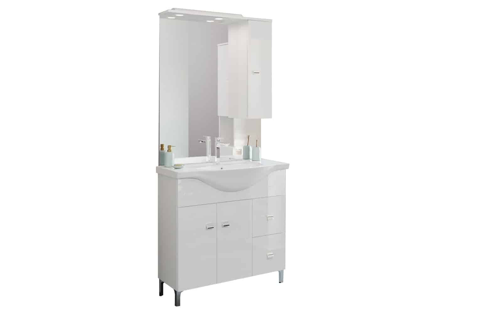 Set Mobilier Baie Luna, 85cm, Model D2