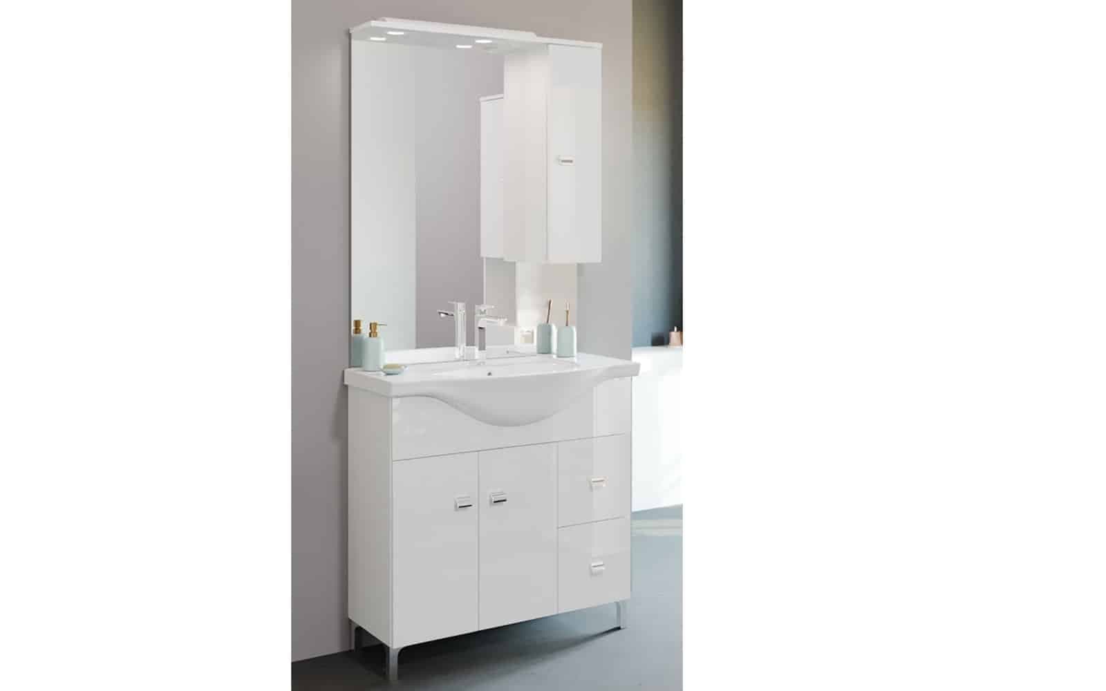 Set Mobilier Baie Luna, 85cm, Model D2
