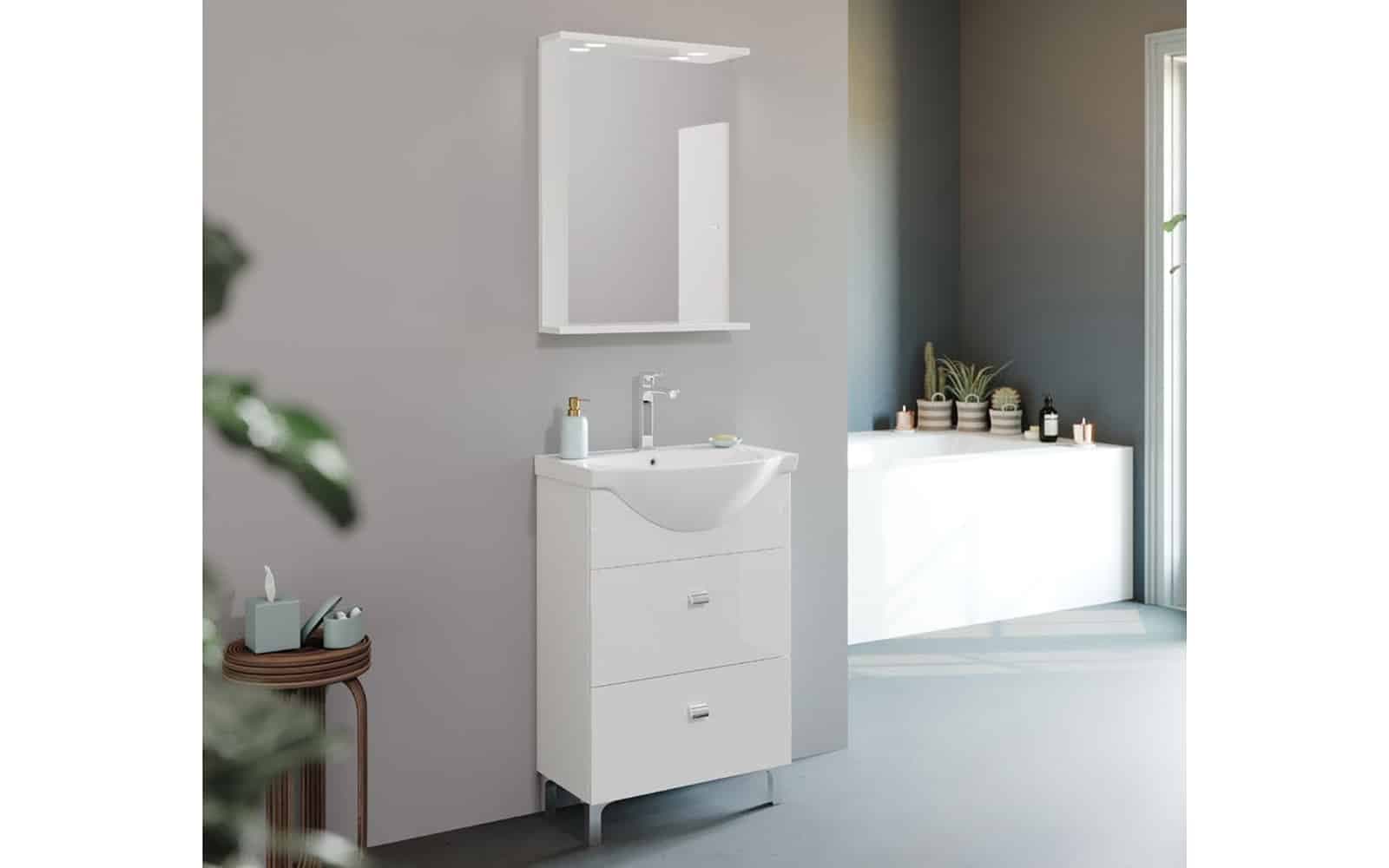 Set Mobilier Baie Luna, 55cm, Model A3