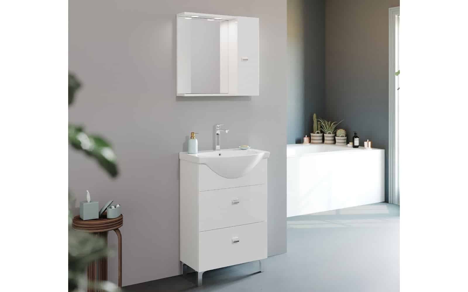 Set Mobilier Baie Luna, 55cm, Model A4