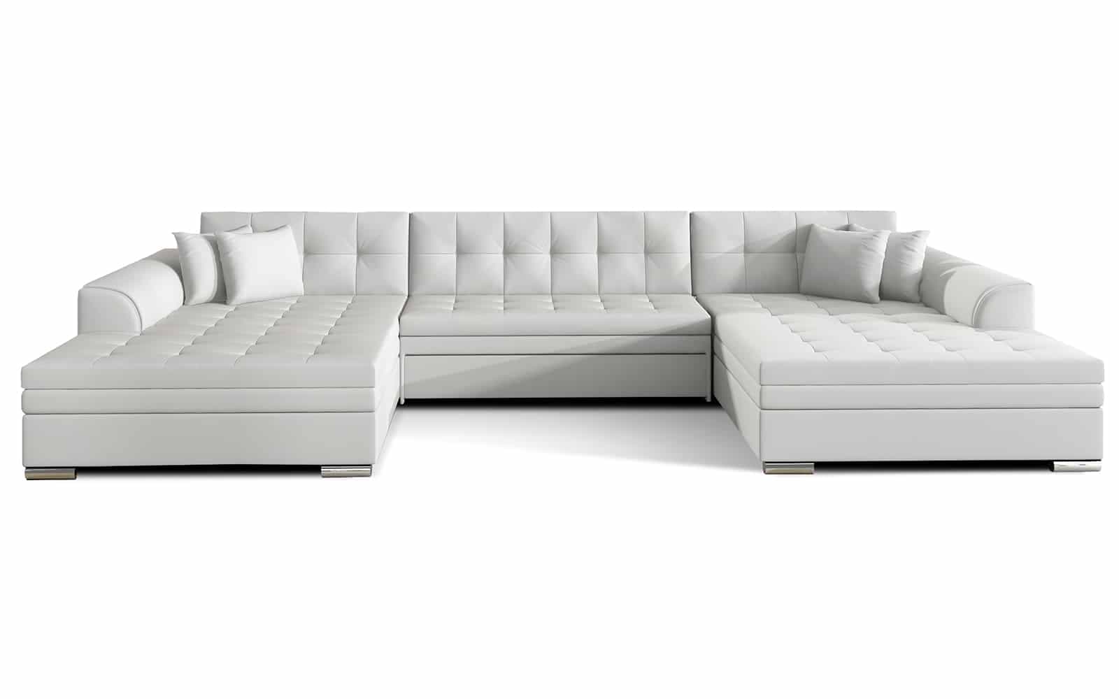 Colțar Formă U, Extensibil Leyton, 355x165cm, Personalizabil