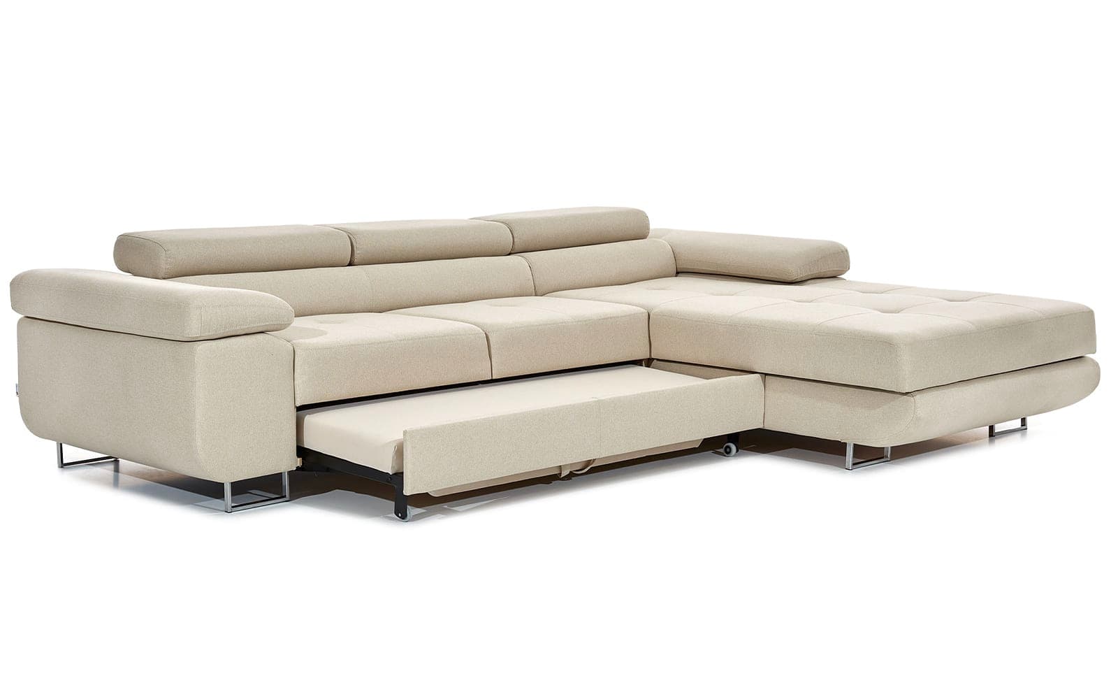 Colțar Extensibil Celis, 280x205cm, Ladă Depozitare, Personalizabil