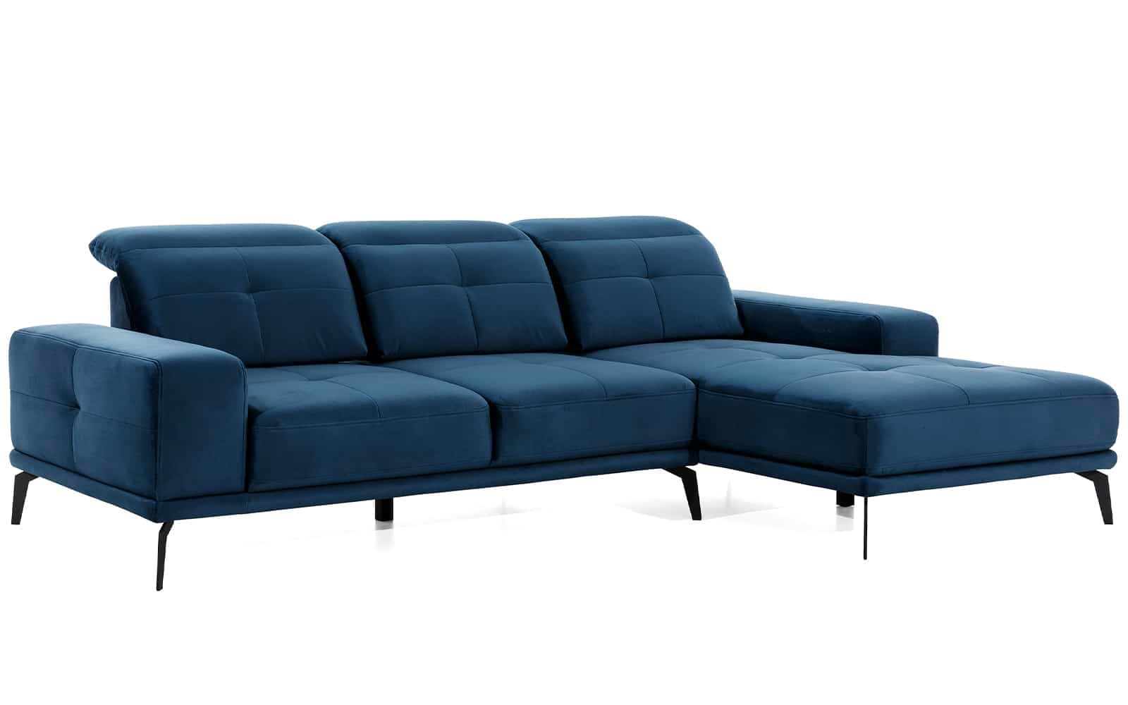 Colțar Fix Bellaire, 265x175cm, Personalizabil