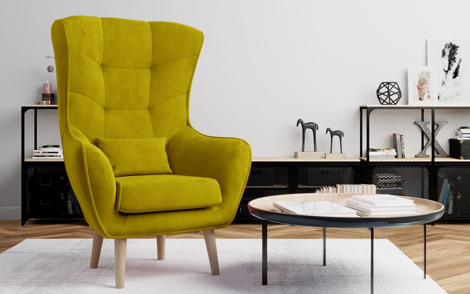 Fotoliu Sixty, Personalizat, 85 x 90 x 103 cm