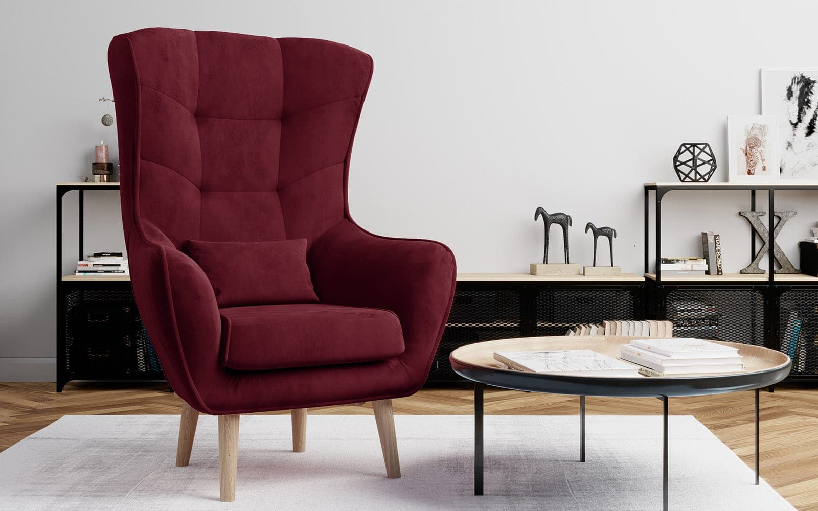Fotoliu Sixty, Personalizat, 85 x 90 x 103 cm