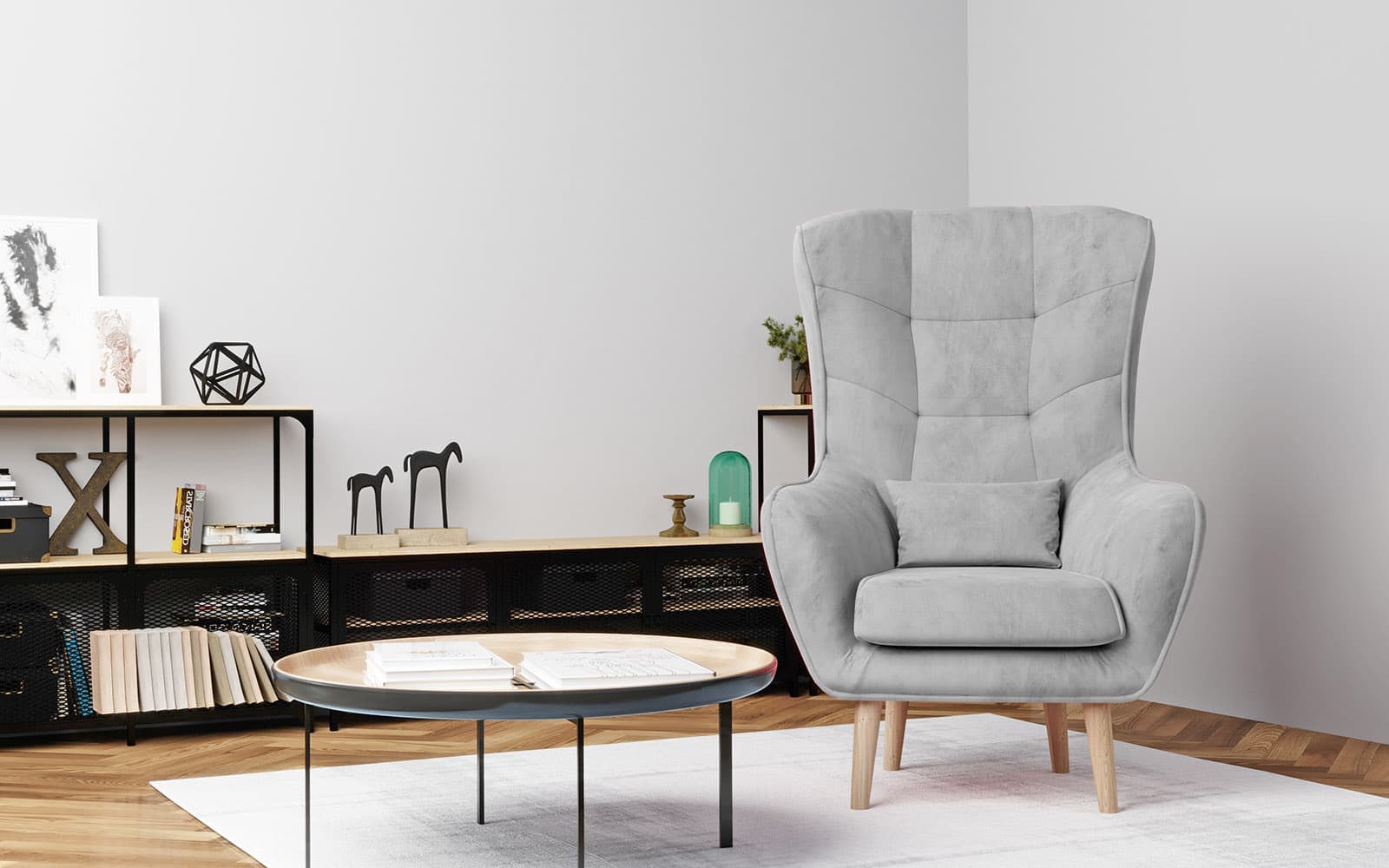 Fotoliu Sixty, Personalizat, 85 x 90 x 103 cm