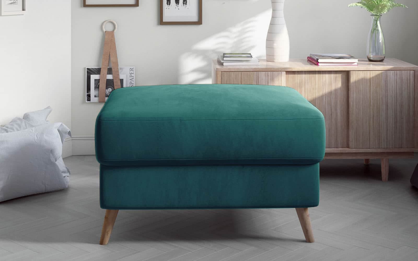 Taburet Angel, 75x75x45 cm, Verde
