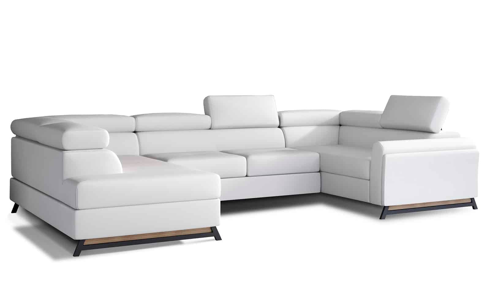 Colțar Formă U, Extensibil Amira, 330x190cm, Personalizabil