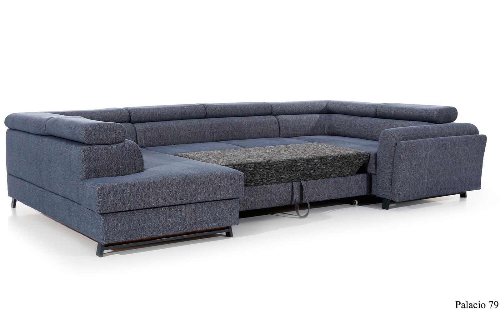 Colțar Formă U, Extensibil Amira, 330x190cm, Personalizabil din lemn masiv