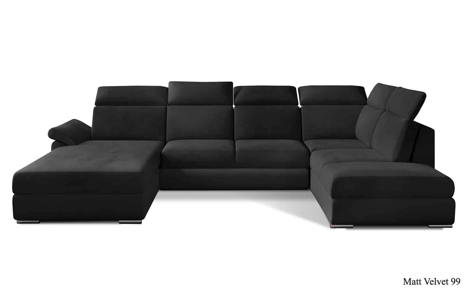 Colțar Formă U, Extensibil Erik, 330x210cm, Personalizabil din lemn masiv