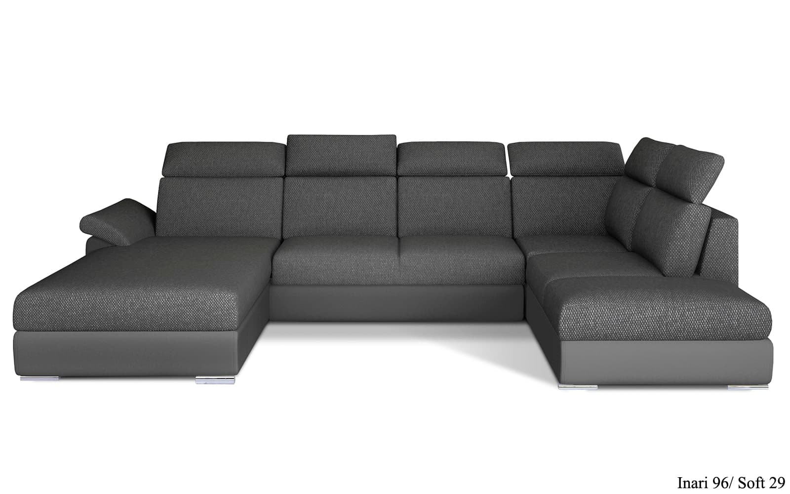 Colțar Formă U, Extensibil Erik, 330x210cm, Personalizabil