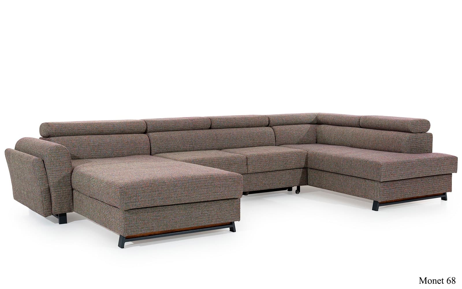 Colțar Formă U, Extensibil Joy, 370x190cm, Personalizabil