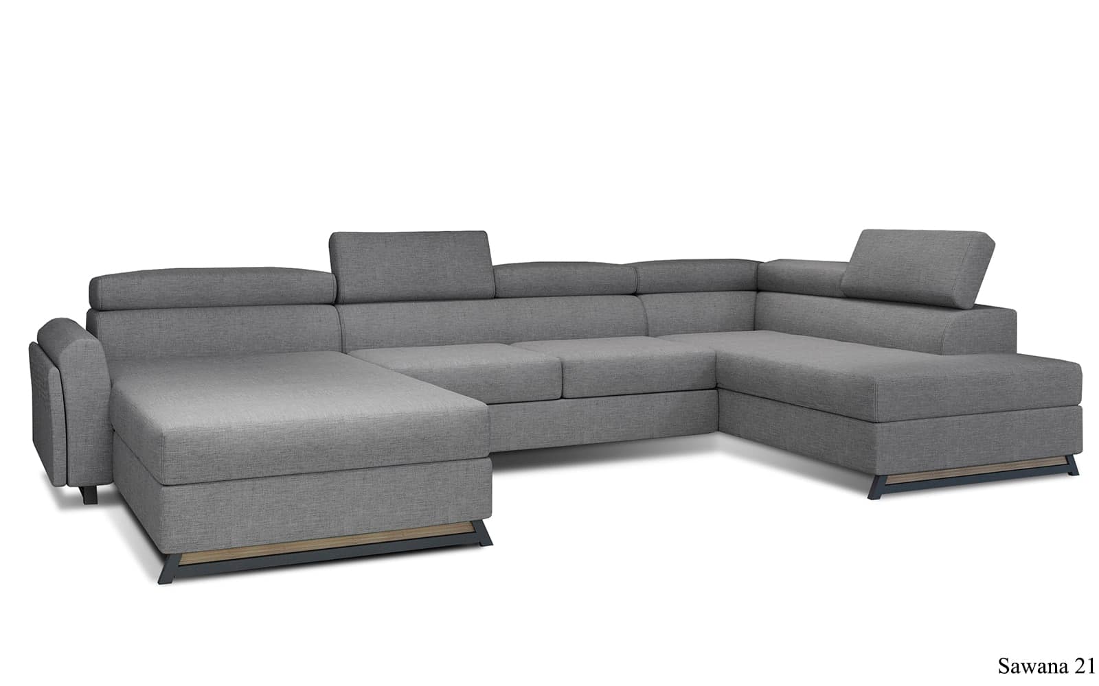 Colțar Formă U, Extensibil Joy, 370x190cm, Personalizabil