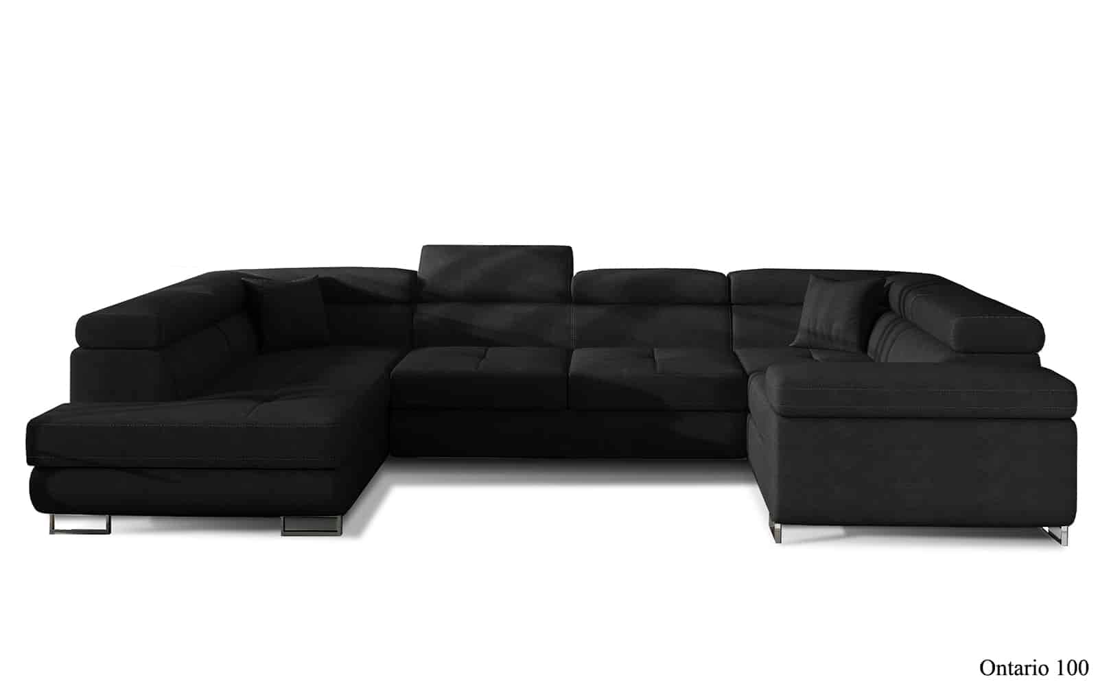 Colțar Formă U, Extensibil Lety, 340x202cm, Personalizabil