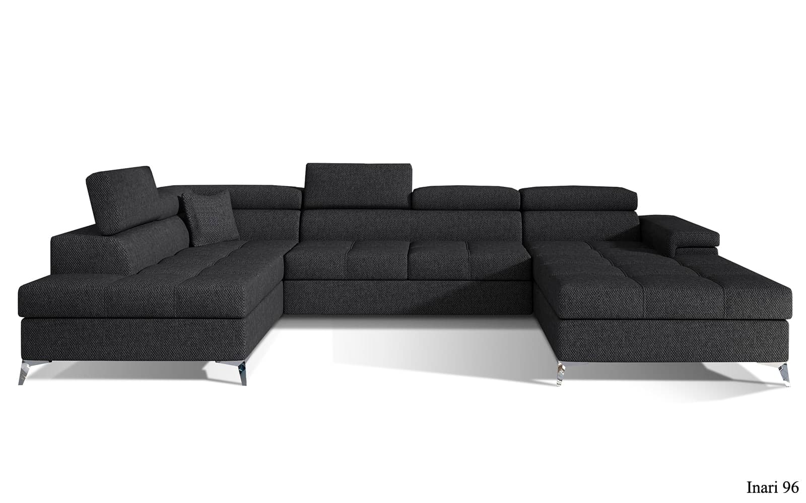 Colțar Formă U, Extensibil Linde, 345x202cm, Personalizabil din lemn masiv