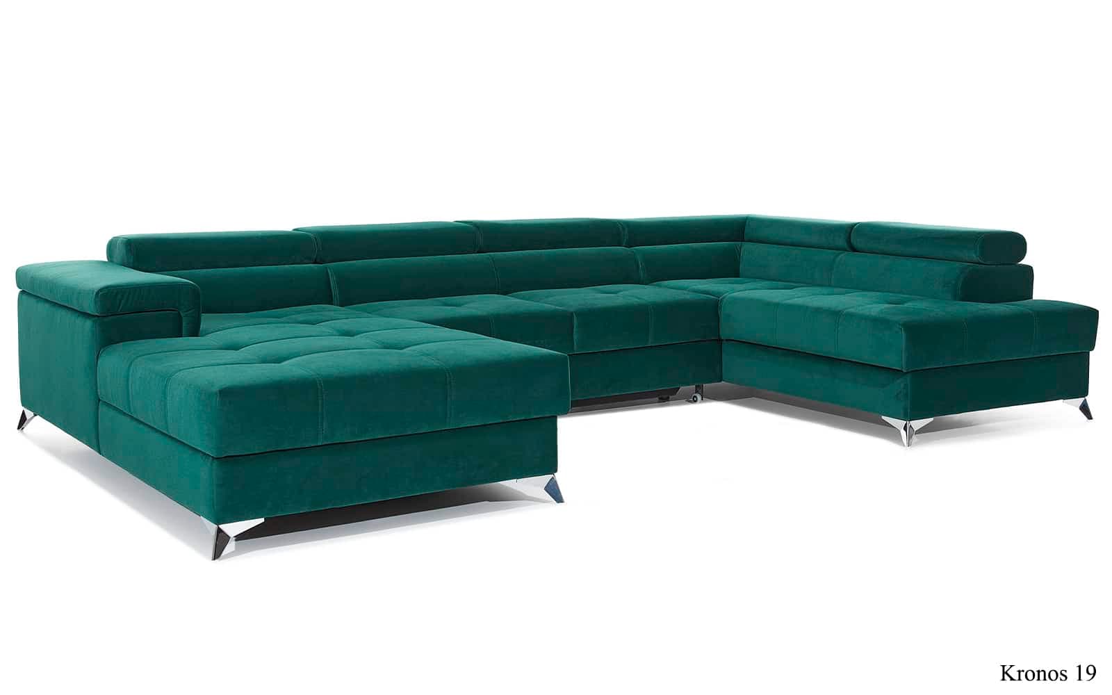 Colțar Formă U, Extensibil Linde, 345x202cm, Personalizabil din lemn masiv