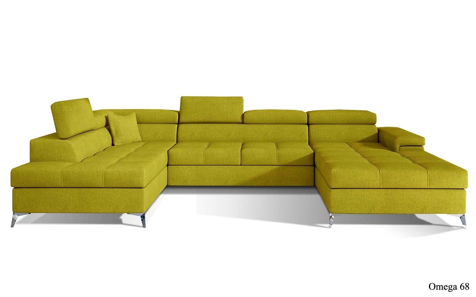 Colțar Formă U, Extensibil Linde, 345x202cm, Personalizabil din lemn masiv
