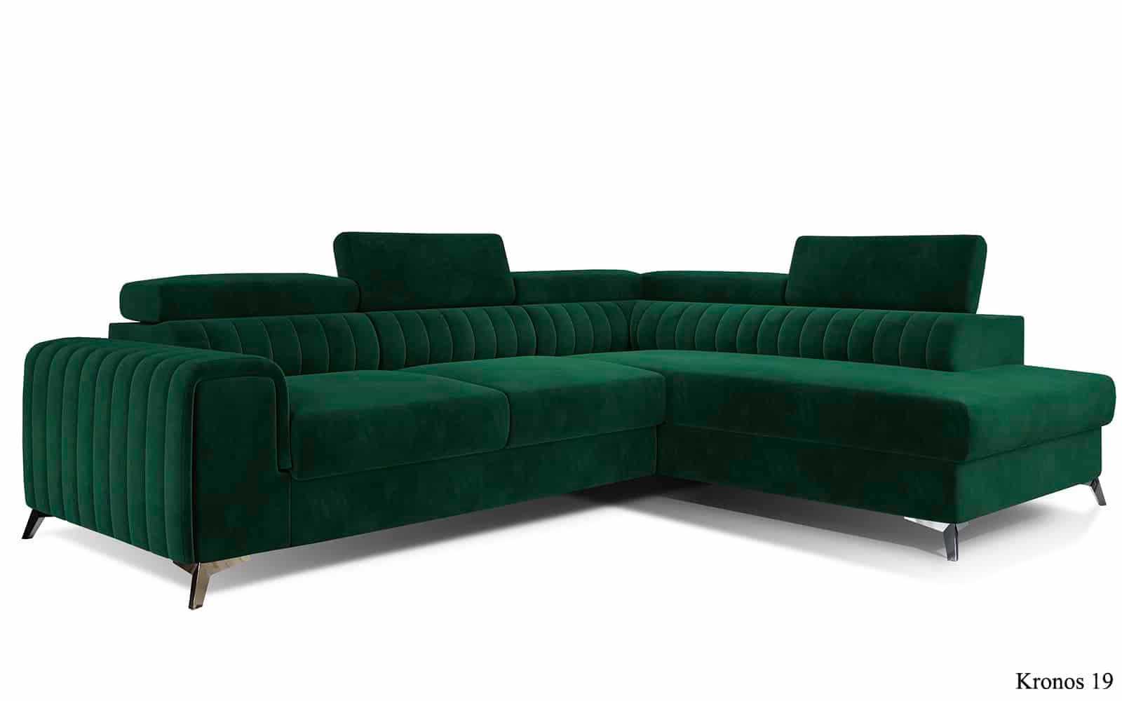Colțar Extensibil Lisbon, 275x205cm, Ladă Depozitare, Personalizabil