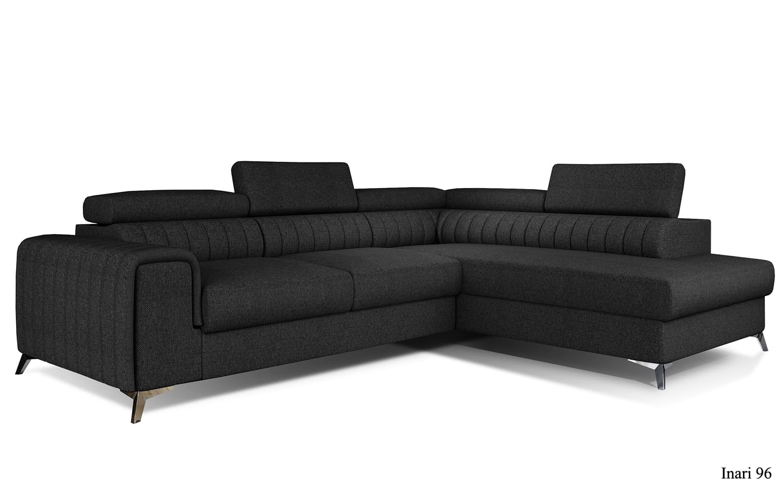 Colțar Extensibil Lisbon, 275x205cm, Ladă Depozitare, Personalizabil