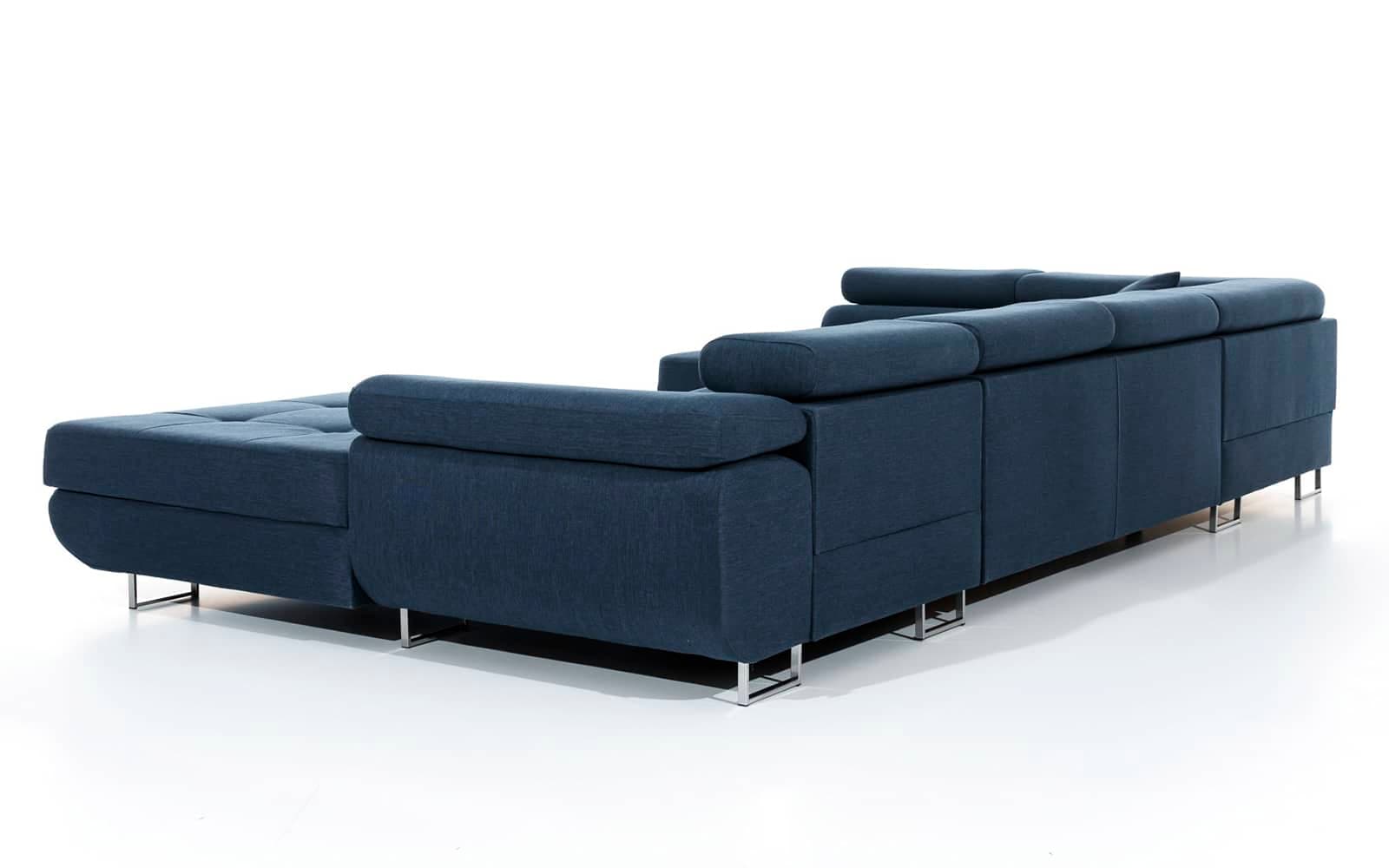 Colțar Formă U, Extensibil Roger, 345x202cm, Personalizabil din lemn masiv