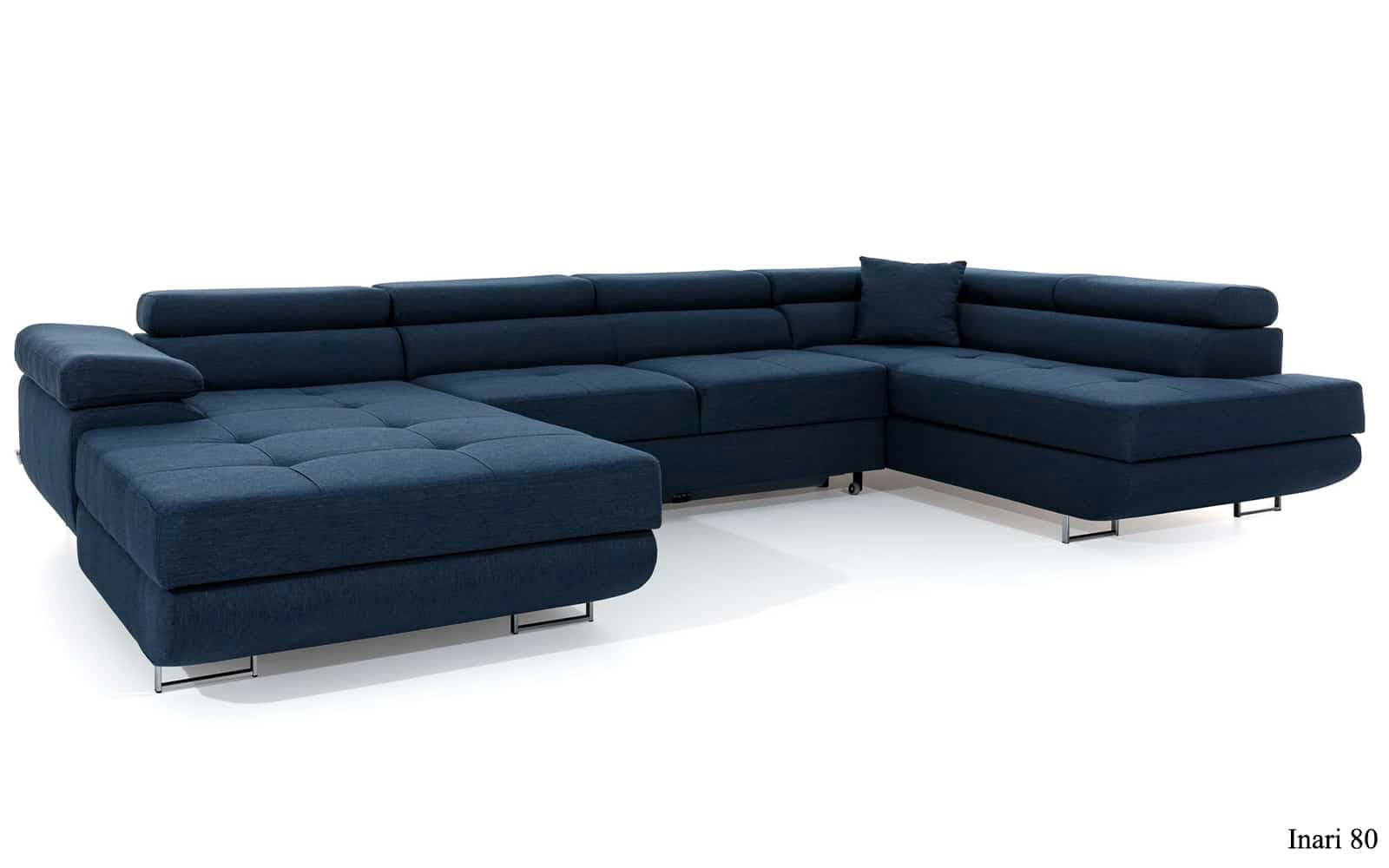 Colțar Formă U, Extensibil Roger, 345x202cm, Personalizabil din lemn masiv