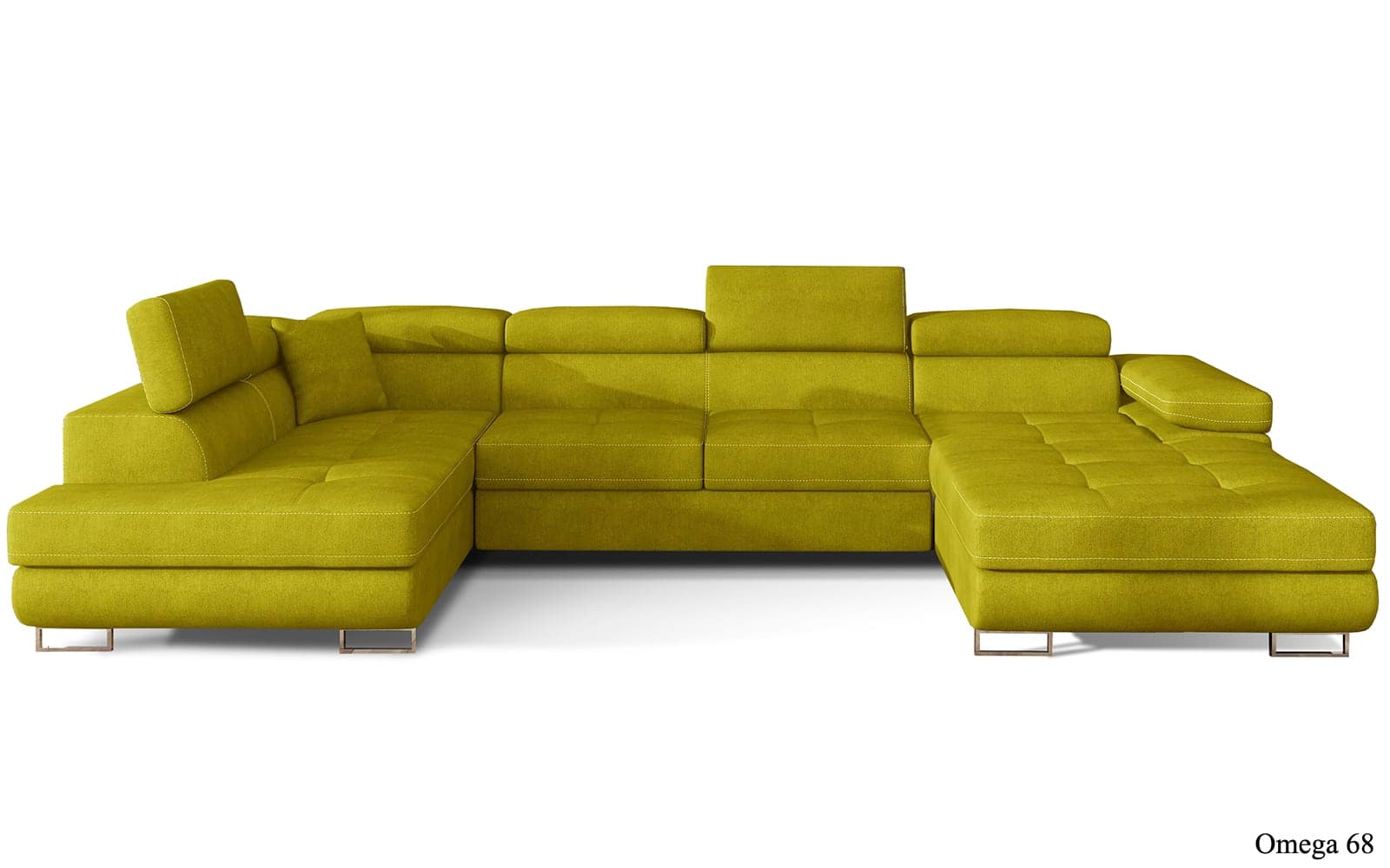 Colțar Formă U, Extensibil Roger, 345x202cm, Personalizabil din lemn masiv