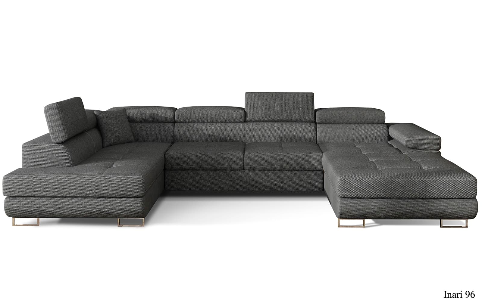 Colțar Formă U, Extensibil Roger, 345x202cm, Personalizabil din lemn masiv