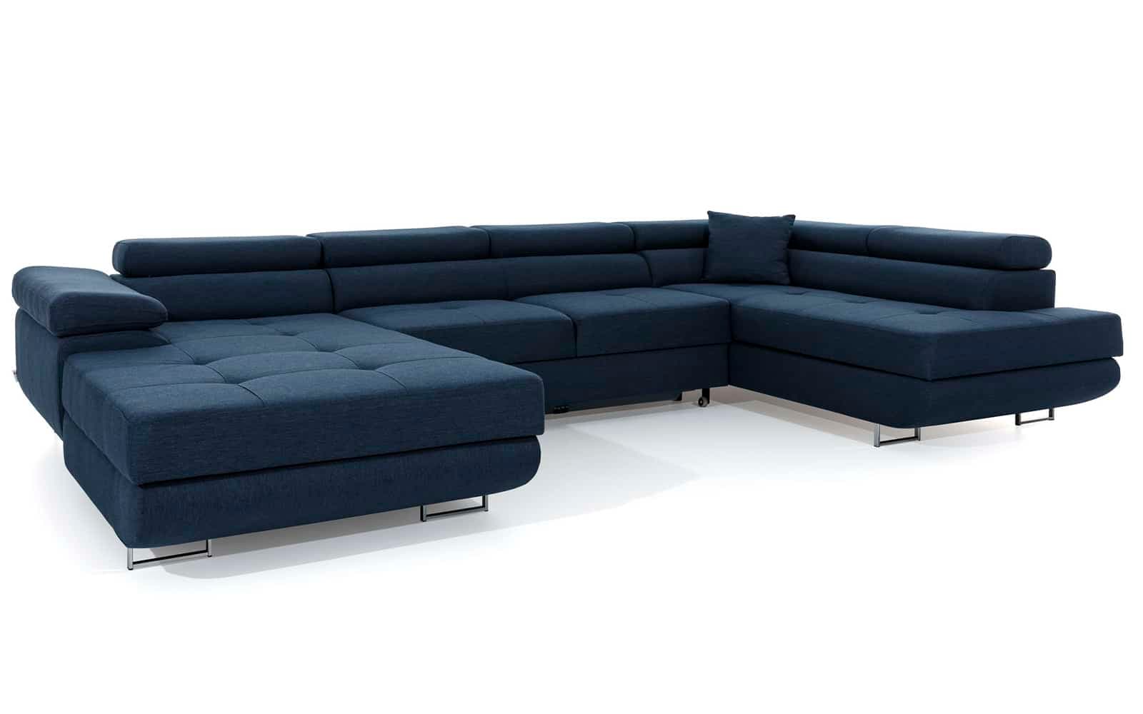 Colțar Formă U, Extensibil Roger, 345x202cm, Personalizabil din lemn masiv