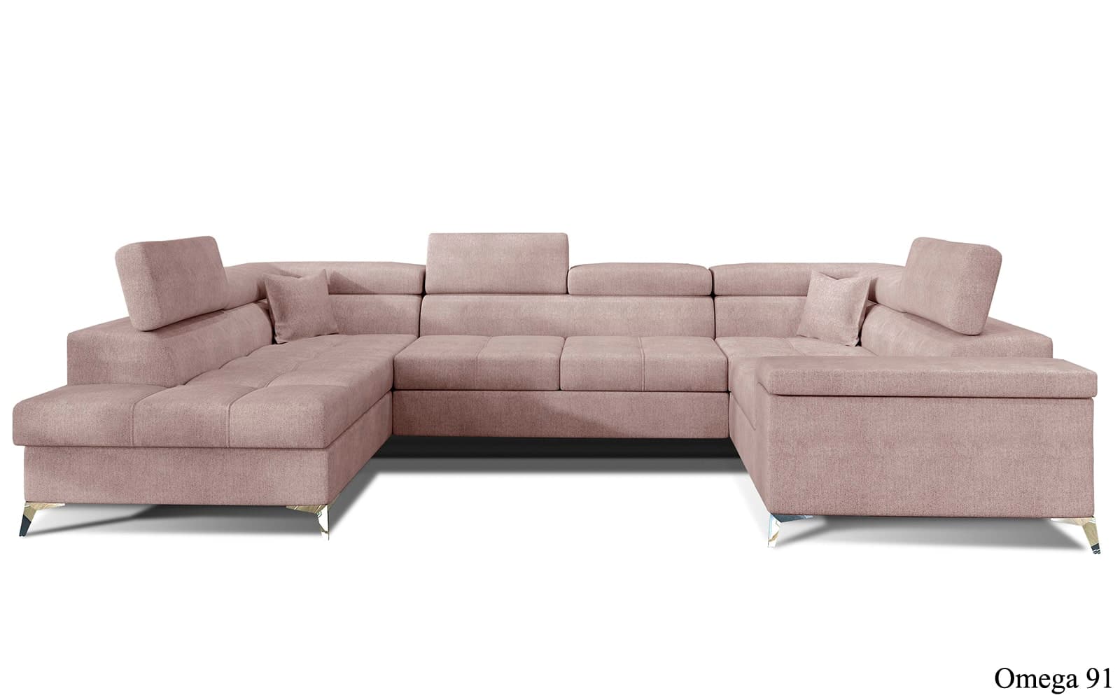 Colțar Formă U, Extensibil Tango, 350x202cm, Personalizabil din lemn masiv