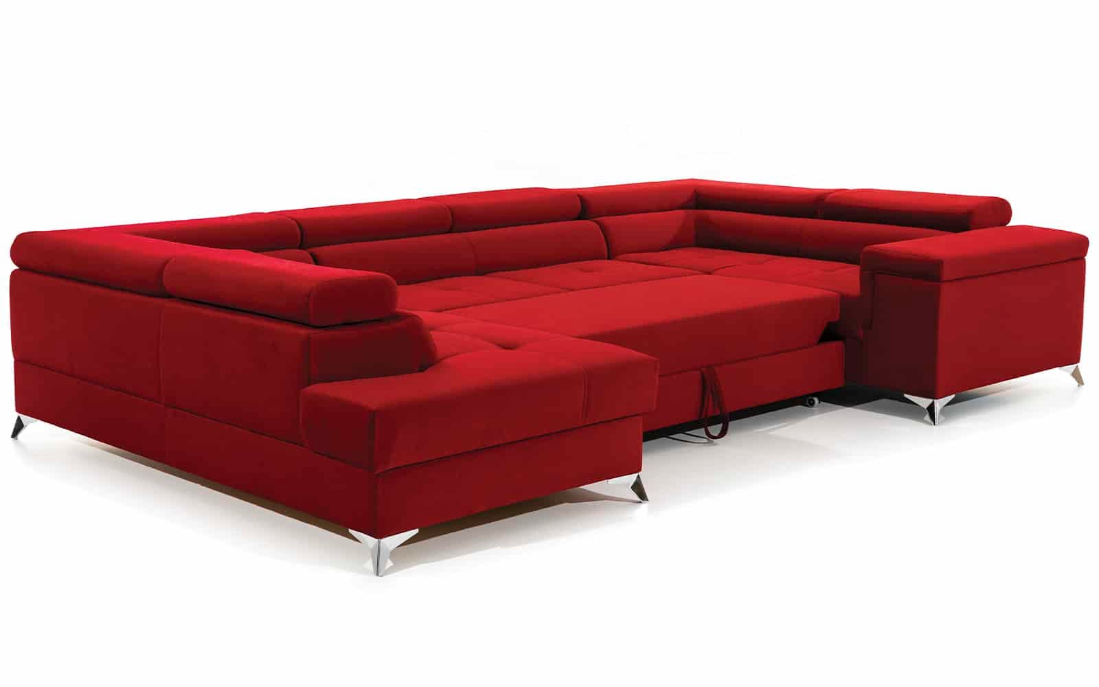 Colțar Formă U, Extensibil Tango, 350x202cm, Personalizabil din lemn masiv